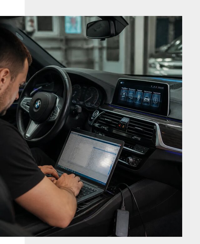 Русификация мультимедиа BMW для авто под ключ в Александрове