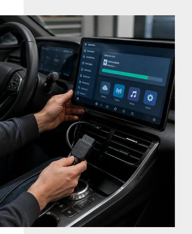 Установка приложений BYD для автомобиля под ключ в Александрове