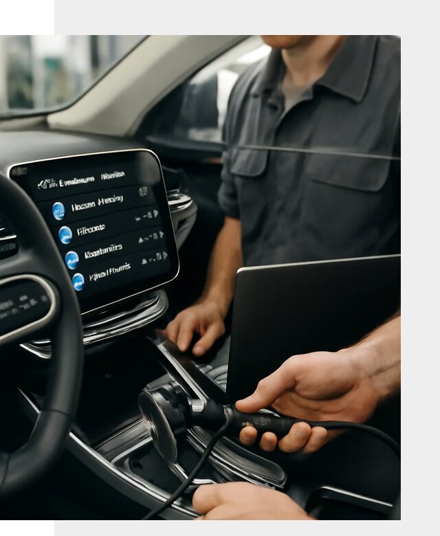 Установка приложений Geely для мультимедиа автомобиля в Александрове