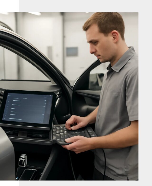 Русификация мультимедиа автомобилей Lynk Co в Александрове