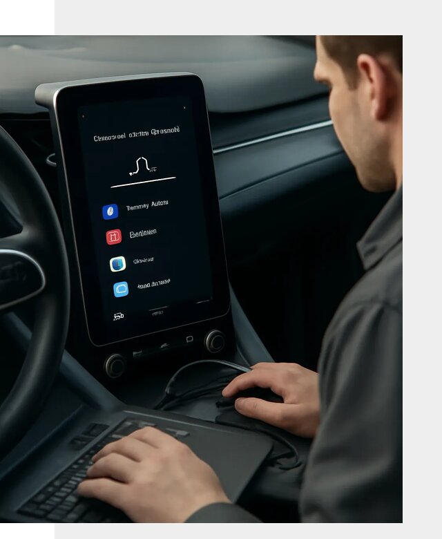 Установка приложений Lynk Co на автомобиль в Александрове