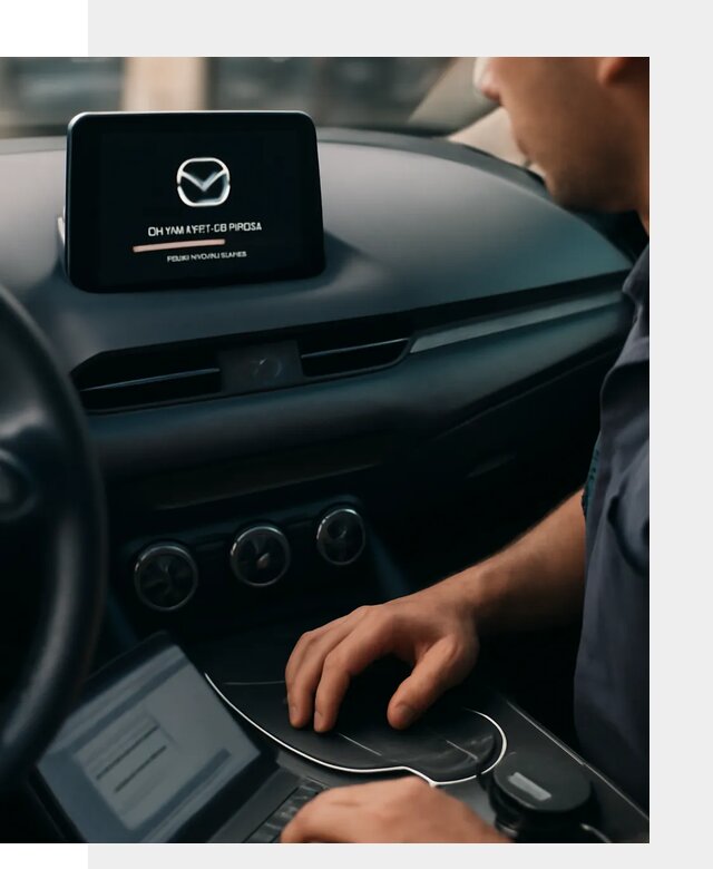 Установка приложений Mazda на мультимедийную систему в Александрове